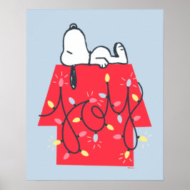 Jordnötter | Snoopys Helgdag Dreamer Poster