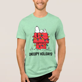 Jordnötter | Snoopys Hund House with Ljus T Shirt