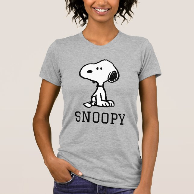 Jordnötter| Snoopyturer T Shirt (Framsida)