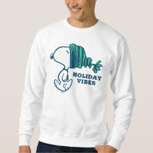 Jordnötter Snopy Helgdag Happeart Lång Ärmad Tröja