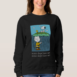 Jordnötter Solig Dag Regnig Dag Hälften & Hälfte T Shirt