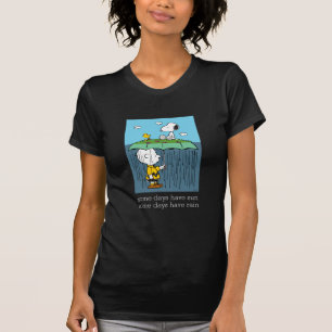 Jordnötter Solig Dag Regnig Dag Hälften & Hälfte T Shirt