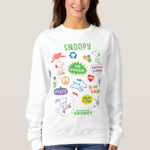 Jordnötter   soopy allt in för återvinning t shirt