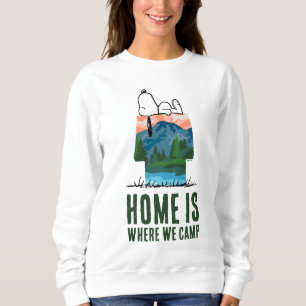 Jordnötter   soopy Hund Solnedgång T Shirt