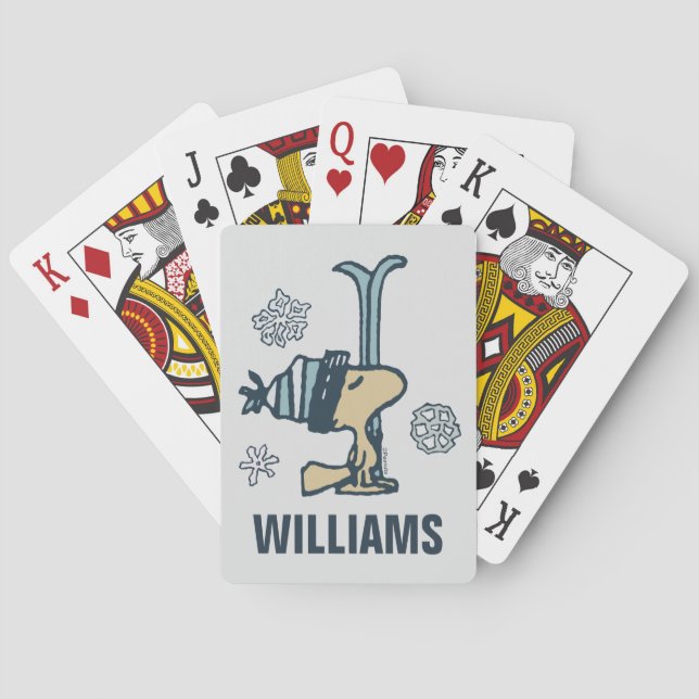 Jordnötter | Spelkort för Woodstock Ski Pro (Baksidan)