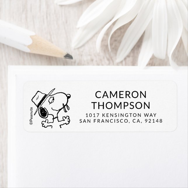 Jordnötter | Spike ler Returadress Etikett (Insitu)