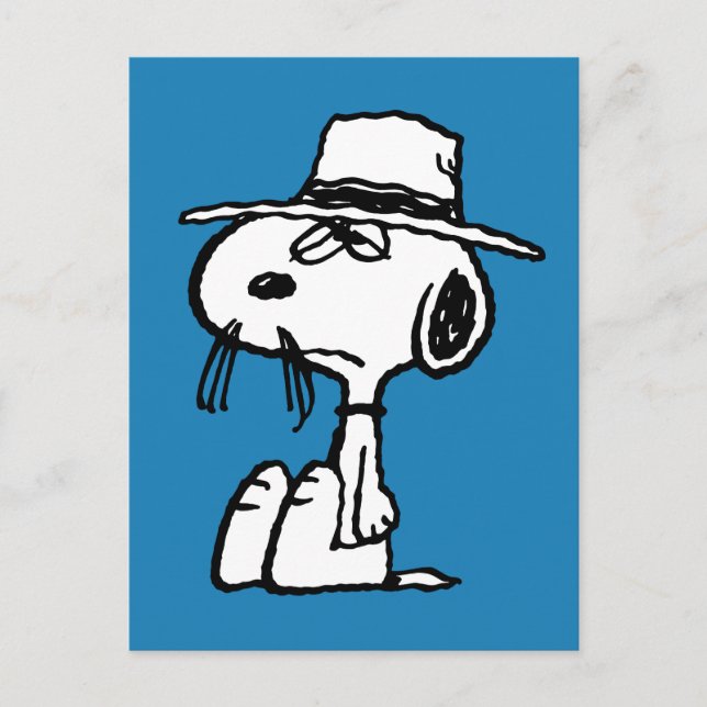 Jordnötter | Spiket Snoopys bror Vykort (Framsida)