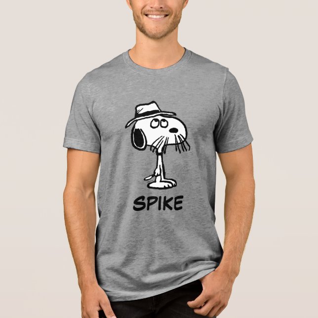 Jordnötter | Spiket Snoopy's Brother T Shirt (Framsida)