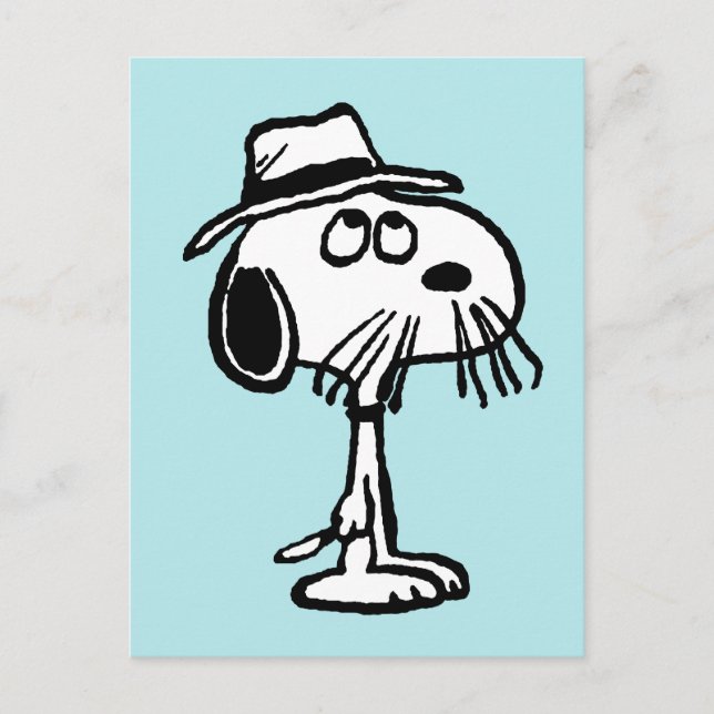 Jordnötter | Spiket Snoopy's Brother Vykort (Framsida)