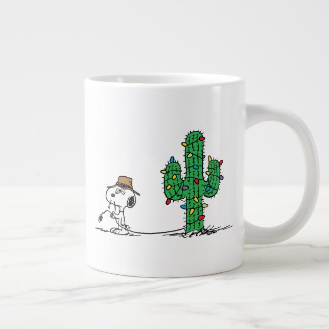 Jordnötter | Spikets dekorationer för Helgdag Jumbo Mugg (Höger)