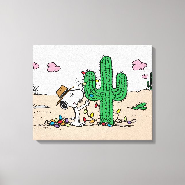 Jordnötter | Spikets dekorationer för jul Canvastryck (Framsida)