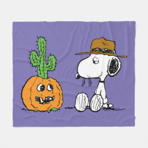 Jordnötter   Spikets Desert Halloween Fleecefilt