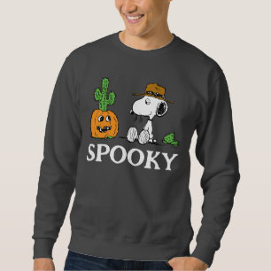 Jordnötter Spikets Desert Halloween Lång Ärmad Tröja