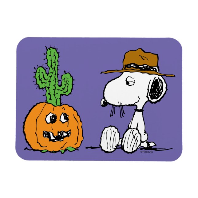 Jordnötter | Spikets Desert Halloween Magnet (Horisontell)