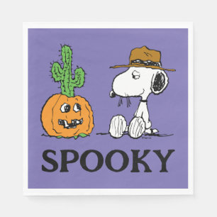 Jordnötter Spikets Desert Halloween Pappersservett