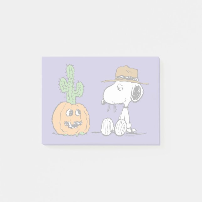 Jordnötter | Spikets Desert Halloween Post-it Block (Framsida)