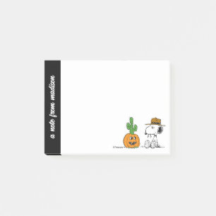 Jordnötter Spikets Desert Halloween Post-it Block