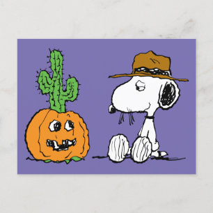 Jordnötter Spikets Desert Halloween Vykort