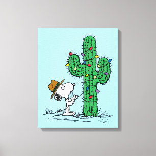 Jordnötter Spikets Helgdag Cactus Canvastryck