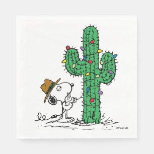 Jordnötter Spikets Helgdag Cactus Pappersservett
