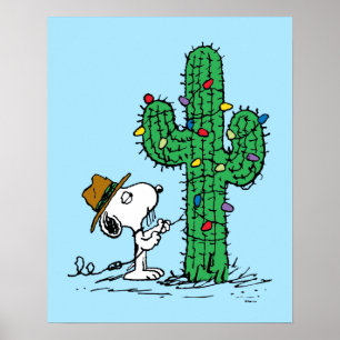 Jordnötter Spikets Helgdag Cactus Poster