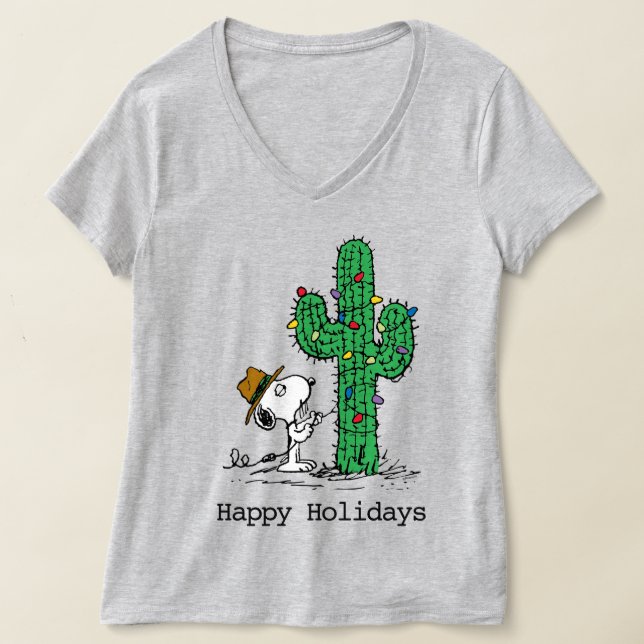 Jordnötter | Spikets Helgdag Cactus T Shirt (Laydown)