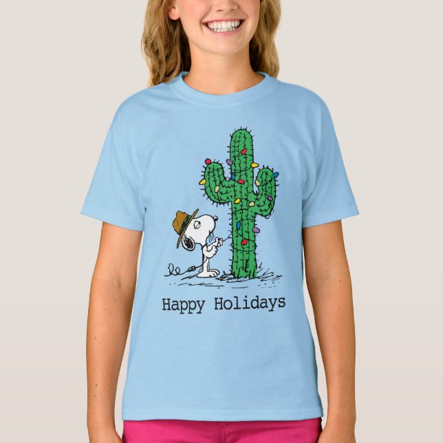 Jordnötter | Spikets Helgdag Cactus T Shirt (Framsida)