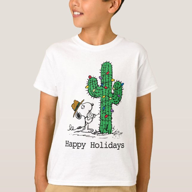 Jordnötter | Spikets Helgdag Cactus T Shirt (Framsida)