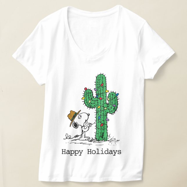 Jordnötter | Spikets Helgdag Cactus T Shirt (Laydown)