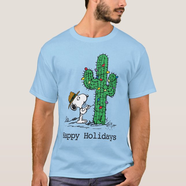 Jordnötter | Spikets Helgdag Cactus T Shirt (Framsida)
