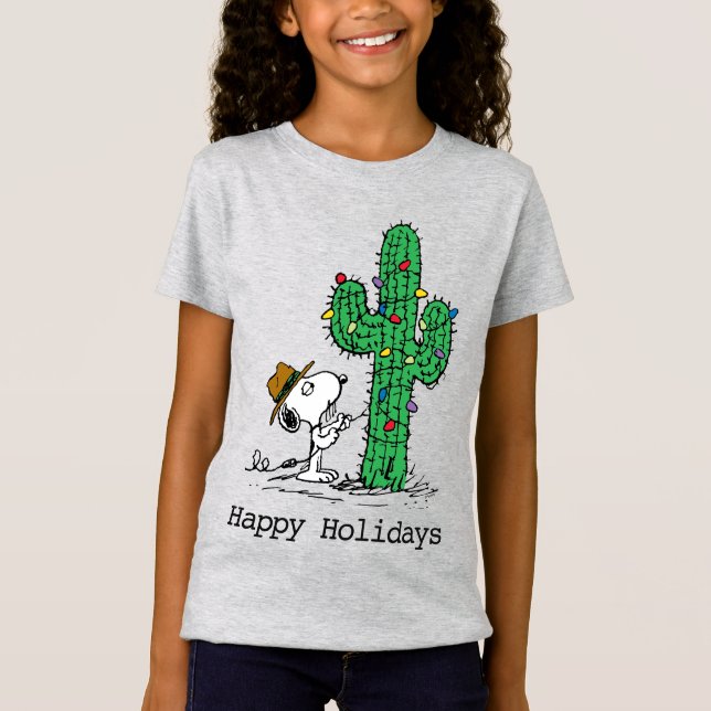 Jordnötter | Spikets Helgdag Cactus T Shirt (Framsida)