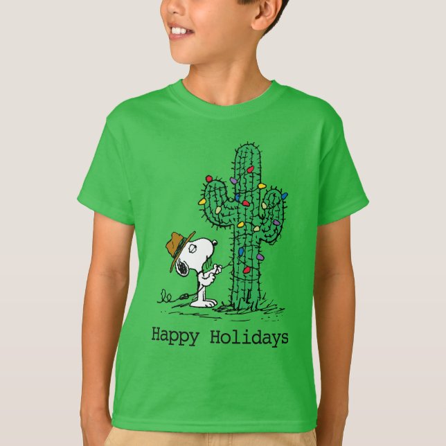 Jordnötter | Spikets Helgdag Cactus T Shirt (Framsida)