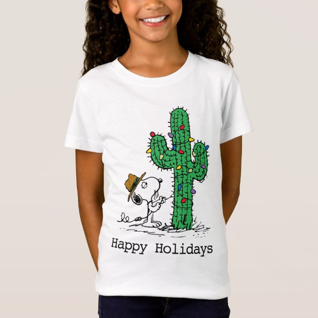 Jordnötter | Spikets Helgdag Cactus T Shirt (Framsida)