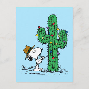 Jordnötter Spikets Helgdag Cactus Vykort