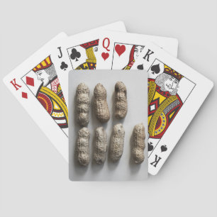 Jordnötter Stilleben Fin konstfotografi Casinokort