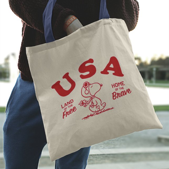 Jordnötter | Sydamerikanska delstaten Fri Tygkasse (Person carrying tote bag)