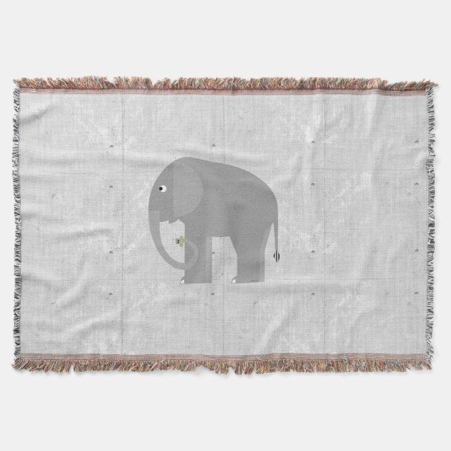 Jordnötter Throw Blanket Filt (Framsidan)