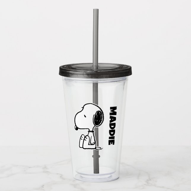 Jordnötter | Tittar av noopy Take Away Mugg (Framsida)
