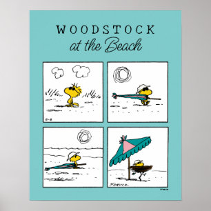 Jordnötter   Träbeståndet vid Beach Poster