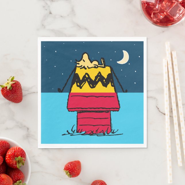 Jordnötter | Trädgårdskampanj, halv och halv Pappersservett (Insitu)