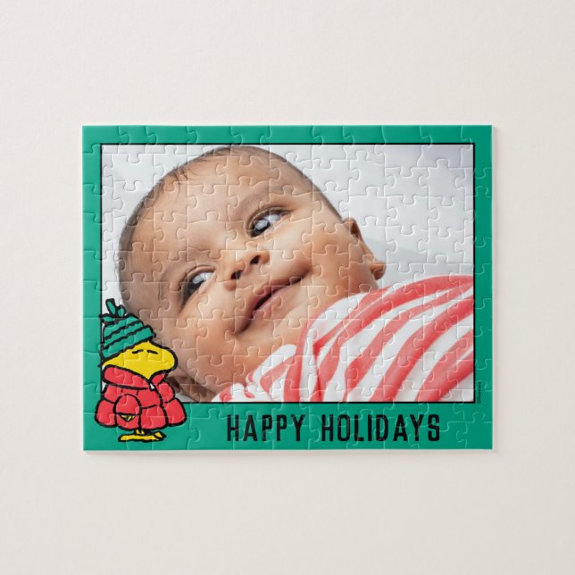 Jordnötter | Trävaror | Lägg till ditt meddelande Pussel (Horisontell)