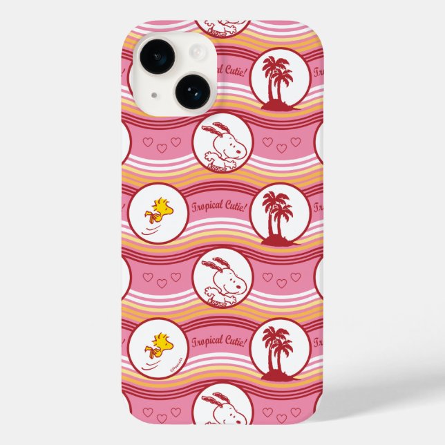 Jordnötter | Tropical Cutie, Snoopy & Woodstock (Baksida)