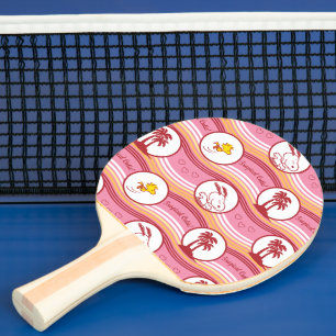 Jordnötter Tropical Cutie, Snoopy & Woodstock Pingisracket