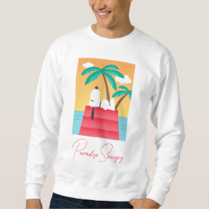 Jordnötter   Tropical Deco Dreams i noopy Lång Ärmad Tröja