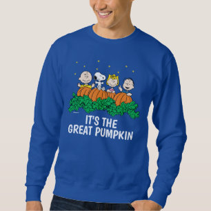 Jordnötter Underbar Pumpkin-korrigering Lång Ärmad Tröja