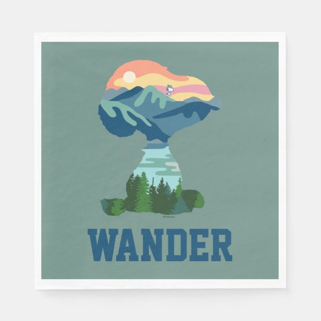 Jordnötter | Underbar utomhussofiopy Porträtt Pappersservett (Framsidan)