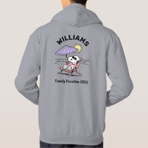 Jordnötter   Vacation T-Shirt för familjen Snoopy  Hoodie