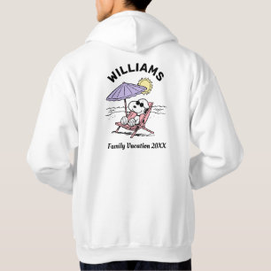 Jordnötter   Vacation T-Shirt för familjen Snoopy  Hoodie