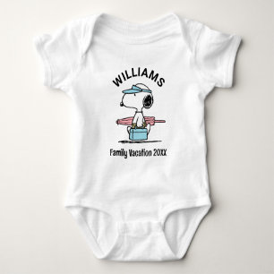Jordnötter   Vacering av familjen Snoopy Beach Wal T Shirt