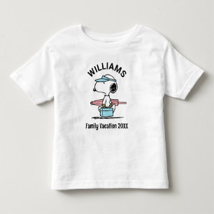 Jordnötter   Vacering av familjen Snoopy Beach Wal T Shirt